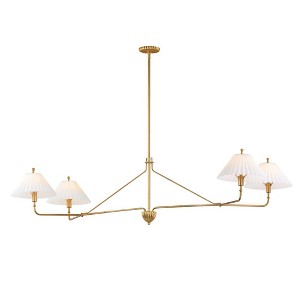 Maxim Lighting Kismet 4 - Light Pendant in  Gold Leaf - 1 of 4