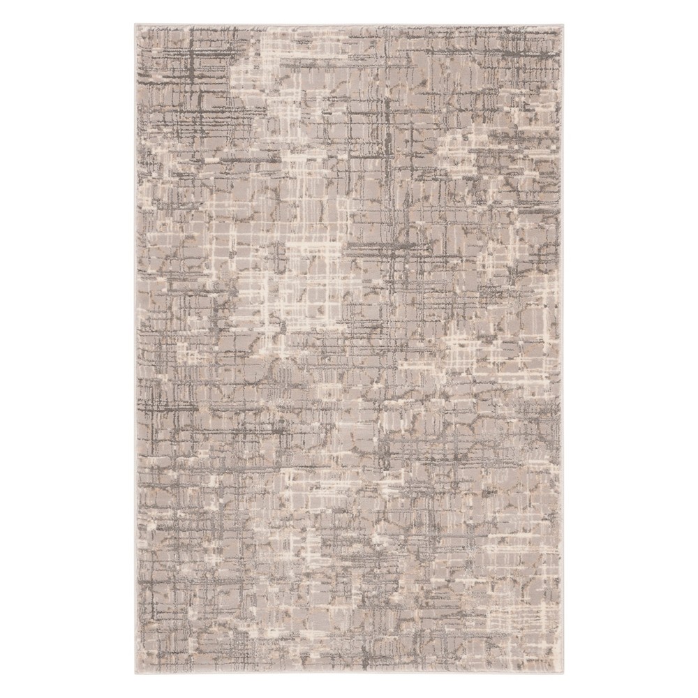  Solid Area Rug Gray