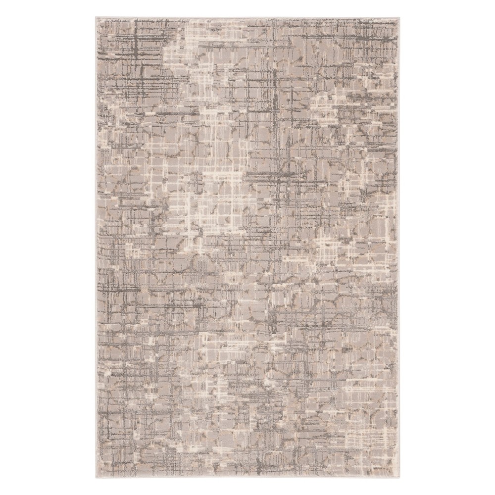 4'x6' Solid Area Rug Gray - Safavieh