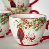 3.75"H Sullivans Christmas Cardinal Mug Set of 4  Multicolor - 2 of 3