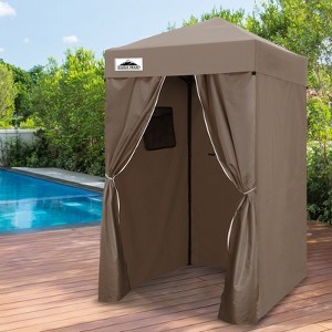 EAGLE PEAK 4x4 Pop Up Canopy, Flex Ultra Compact Portable Privacy Changing Room Photoshoots - 1 of 4