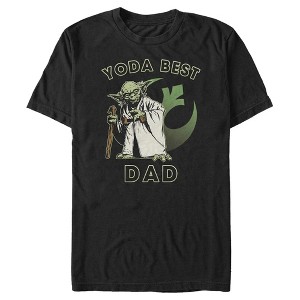 Men's Star Wars: A New Hope Yoda Best Dad T-Shirt - 1 of 4