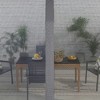 Resenkos Outdoor Garden Gazebo, Sunshade Gazebo Canopy,10' x 13' Patio Gazebo with Netting & Curtains, Vented Roof for Garden, Dark Gray - 2 of 4