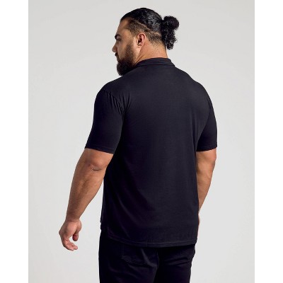 True Classic Men's Short Sleeve Collar Neck Classic Polo Shirt