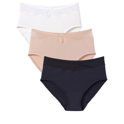 Comfort Choice Plus Size  3-Pack Microfiber Brief