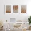 Stupell Industries Tiled Terracotta Walls 3pc Framed Print Under Glass Set - 2 of 4