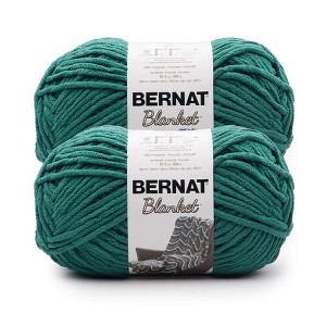Bernat Blanket Big Ball Yarn 2/Pack-Malachite - 1 of 4