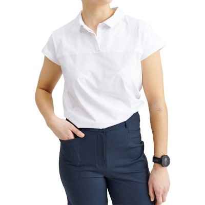 Women's Wo Becky Cupsleeve Loosefit Polo - Abacus Sportswear US