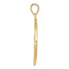 Black Bow Jewelry 14k Yellow & Rose Gold with White Rhodium 25mm Butterfly Pendant - 2 of 4