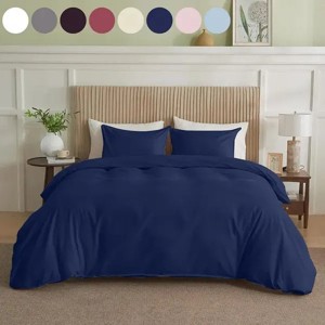 Racxily Simply Clean Solid Duvet cover, Single duvet cover, bedding - 1 of 4
