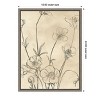 Amanti Art Vintage Wildflowers I by June Erica Vess Canvas Wall Art Print Framed 18 x 24-in. - 4 of 4