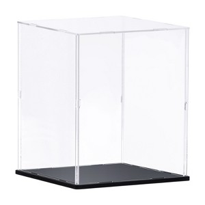 Unique Bargains Acrylic Self-Assembly Dustproof Protection Collectibles Display Box - 1 of 3
