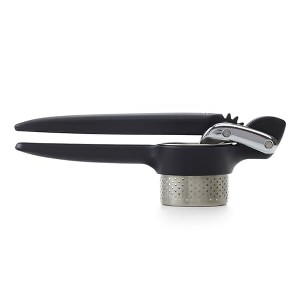 Chef'n Potato Ricer and Vegetable Ricer, Heavy Duty Press and Mash Kitchen Tool, Black - 1 of 4