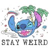 Boy's Lilo & Stitch Stay Weird T-Shirt - 2 of 4