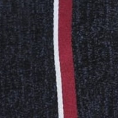 navy blue, red and white