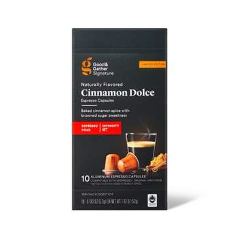 Naturally Flavored Cinnamon Dolce Espresso Capsules - 10ct - Good & Gather™