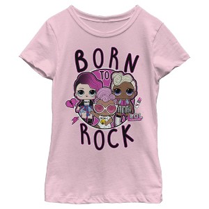 Girl's L.O.L Surprise Born to Rock Babies T-Shirt - 1 of 3
