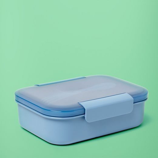 snap-lid food storage container