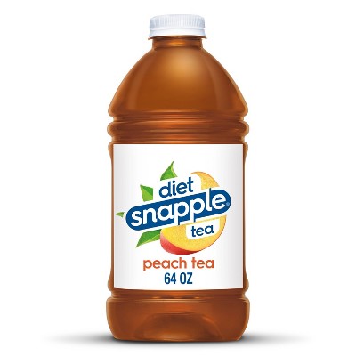 Diet Snapple Peach Tea - 64 fl oz Bottle