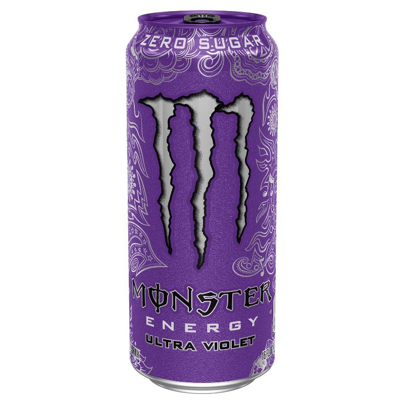 Monster Ultra Violet Energy Drinks - 4pk/16 fl oz Cans, 3 of 6