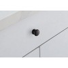 Elegant Lighting Kaid 1.2Inch Diameter Oil-rubbed Bronze Mushroom Knob Multipack (Set of 10) - 3 of 4
