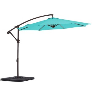 Hyleory Adjustable Octagonal Cantilever Patio Umbrella - Ultimate Shade Solution - 1 of 4