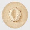 Straw Panama Hat - Universal Thread™ - 3 of 4