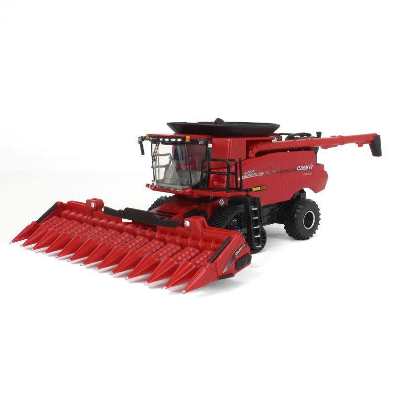 ERTL 1/64 Case IH 7250 Tracked Combine with Corn & Grain Heads Prestige Collection 44327, 5 of 9