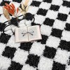 Hauteloom Atira Black & White Checkered Area Rug - 3 of 4