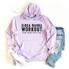 Simply Sage Market Women's Graphic Hoodie Kinda Wanna Workout Kinda Wanna Take A Nap - 3 of 4