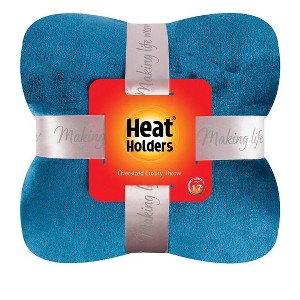 Oversized Throw/Blanket | Size  - Teal - 1 of 3