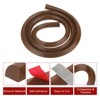 Unique Bargains Flexible Quarter Round Molding Silicone Peel and Stick Trim Self Adhesive Shower Water Barrier - 3 of 4