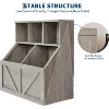 CuisinSmart Kids Toy Storage Organizer, Kids Bookshelf and Toy Storage, Toddlers Bookshelf Toy Organizer for Kids Rooms Nursery - 4 of 4