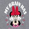 Women's - Disney - My Brain Too Many Tabs Short Sleeve Graphic T-Shirt - 2 of 4
