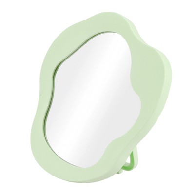 Unique Bargains Irregular Shape Desktop Cosmetic Mirror 1 Pc