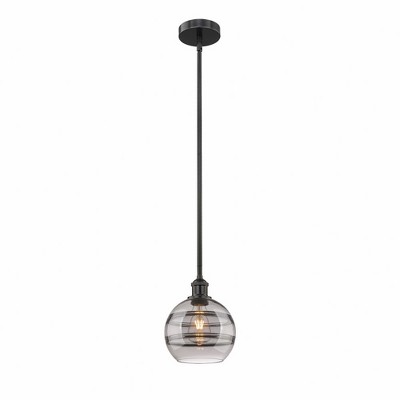 Rochester - 1 Light Stem Hung Mini Pendant In Industrial Style-9.38 Inches Tall and 8 Inches Wide