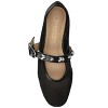 Journee Womens Naveah Studded Ballet Flats - 4 of 4