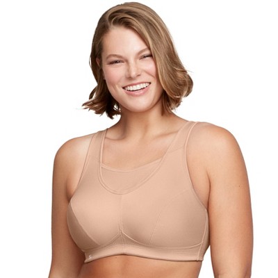 Glamorise Womens No-bounce Camisole Sports Wirefree Bra 1066 Café 48dd :  Target