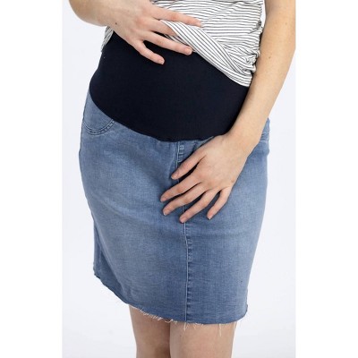 Women's Maternity Over-the-Bump Skirt - Angel Maternity