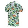 Clearlove Men's Hawaiian Shirt Short Sleeves Printed Button Down Summer Beach Dress Shirts - 2 of 4