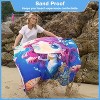 Tirrinia Large Hooded Beach Towel for Adults and Kids, Quick-Dry  Lightweight Microfiber Cape, 52 x 60 Inches - 4 of 4
