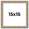 PosterPalooza | Square Refined Silver Picture Frame - UV Acrylic, Foam Board Backing, Hanging Hardware - 2 of 4