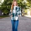 Anna-Kaci Women's Plaid Button-Down Shirt with Classic Design and Relaxed Fit - 2 of 4
