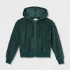 Women's Leisure Studio Velour Hoodie Sweatshirt - Universal Thread™ - 4 of 4