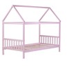 PAGED Twin Size House Shaped Bed Modern Wooden Bed Frame with Headboard and Footboard for Bedroom - 3 of 4