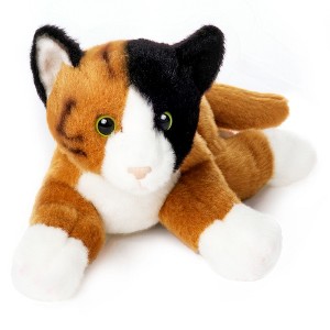 Bearington Lil' Callie Small Plush Stuffed Animal Calico Cat, Kitten 8 inch - 1 of 4