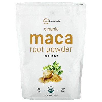 Micro Ingredients Organic Maca Root Powder, 2 lb (907 g)