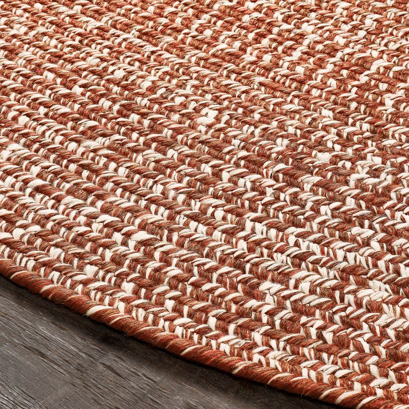 Braided Reversible Two-Tone Indoor Outdoor Runner or Area Rug by Blue Nile Mills, 4 of 7