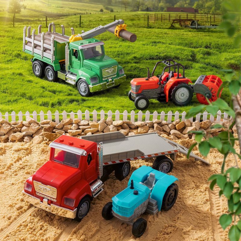 DRIVEN by Battat Small Toy Countryside Hauler Micro Fleet - 3pk, 4 of 14
