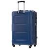 Maggift 4 PCS Bag and Luggage Sets, with 4 Spinner Wheels Lightweight Suitcase, Suitable for business trips and travel, Blue, 18"*12.2"*28.3" - 4 of 4